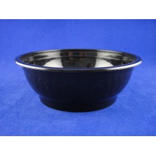 D-28 PP Round Black Container, 28 oz